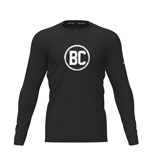 [CUS-DRIF-TEES-PER-CNK-LSL-BLK-YXS-LOGO1] Dri Fit Performance T-Shirt (Youth XS, Black, Logo 1, Long Sleeve)