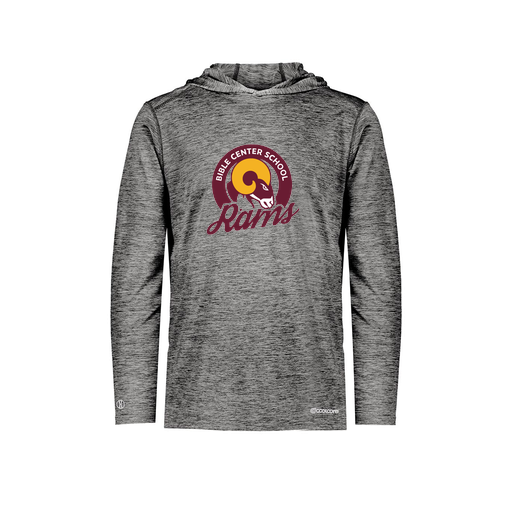 [FOLHCGBK-AS-LOGO2] Decker Men's Charge Hoodie (Adult S, Black, Logo 2)