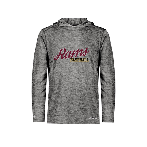 [FOLHCGBK-YS-LOGO3] Decker Youth Charge Hoodie (Youth S, Black, Logo 3)