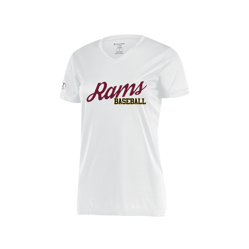 [222820.005.S-LOGO3] Ladies Movement Dri Fit Shirt (Female Adult S, White, Logo 3)